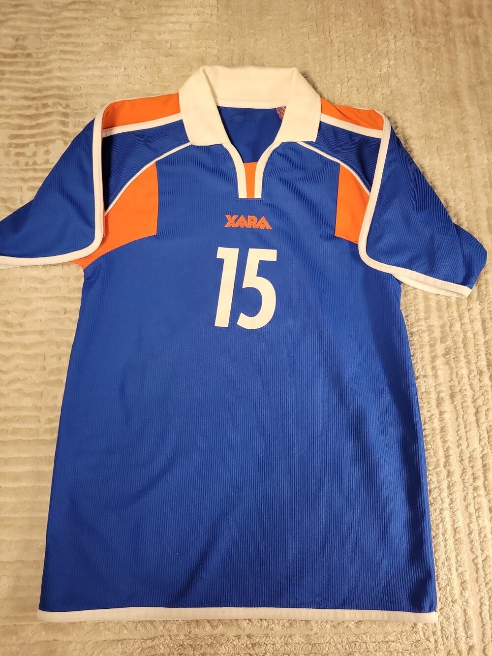 Xara Soccer Jersey Futbol Mens Adult Small / Youth XL Polo Shirt